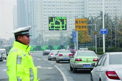 智能交通緩解主干道擁堵 山東路提速兩成