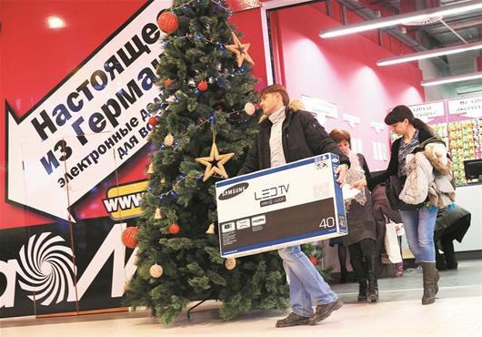 圖文：俄羅斯并未現(xiàn)大規(guī)模搶購(gòu)潮