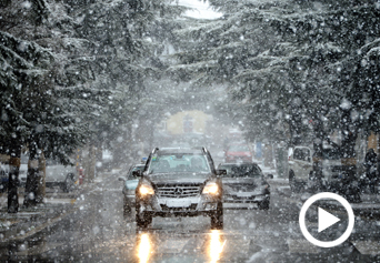 青島最后一場雪陪你跨年
