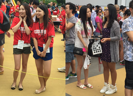 中烏大戰(zhàn)未開打 如云美女場外站