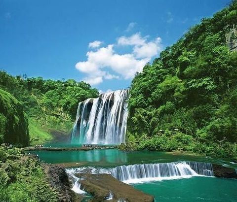 中國最美最酷瀑布，疑是銀河落九天