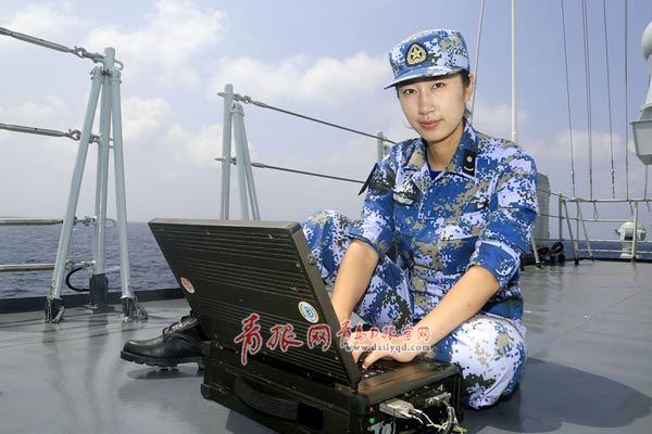 护航线上她们蛮拼的