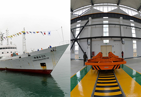 蛟龍?zhí)柕智?記者探秘“新家”