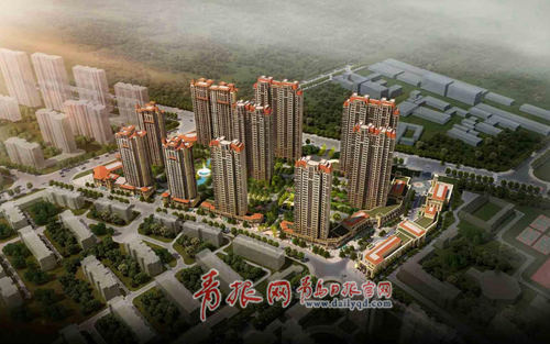 李滄東部將建大型商住社區(qū) 設(shè)有停車位1354個(gè)