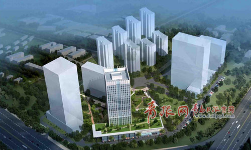 嶗山再添一座高層商務(wù)樓