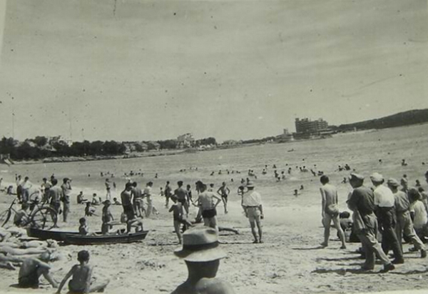 第一海水浴場(chǎng)老照片：德人修建 東亞第一