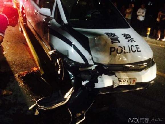深圳警車撞賓利逃逸 城管部門稱系森林分局副局長(zhǎng)