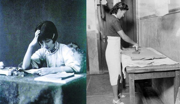 民國女子經(jīng)典老照片：旗袍學(xué)生裝是標(biāo)配