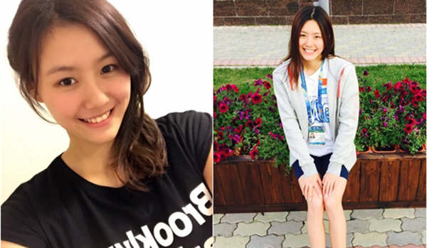 游泳女神劉湘喀山美照：身材高挑 外表清秀