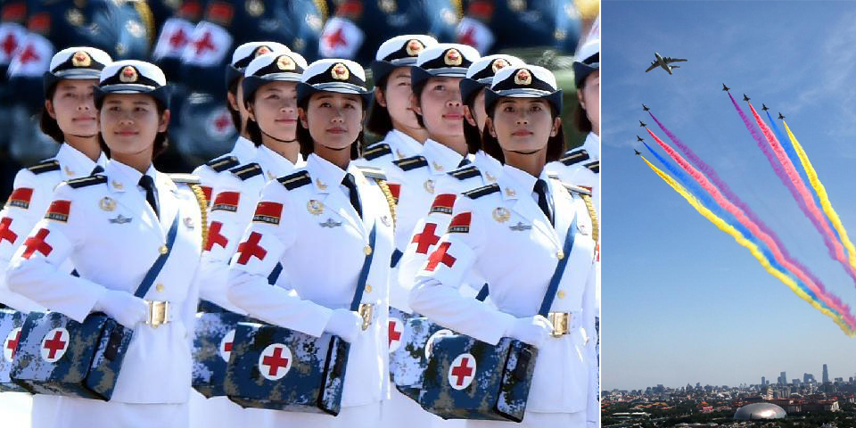 再看閱兵&nbsp;那些難忘的精彩瞬間