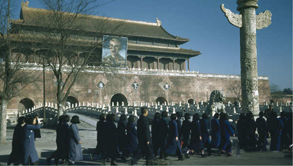 天安門廣場改造前罕見老照片