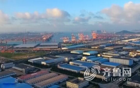 青島保稅港區(qū)全景圖