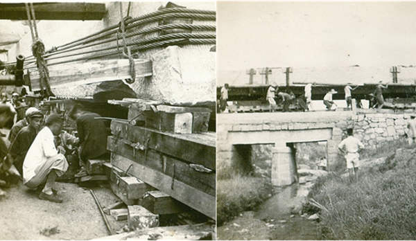 組圖：老照片講述“碑心石”青島故事