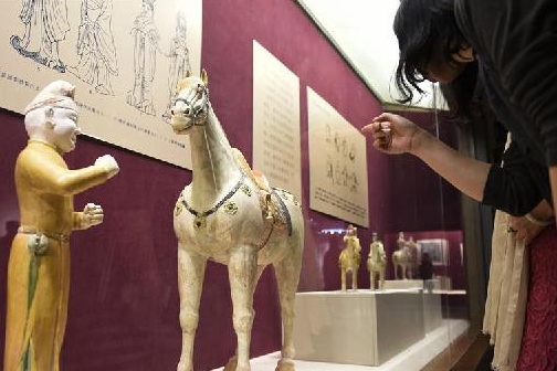杭州舉辦唐三彩精品展 展覽為期三個月