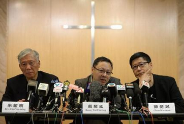 “占中三子”今日向警方自首 面臨最少3年刑期