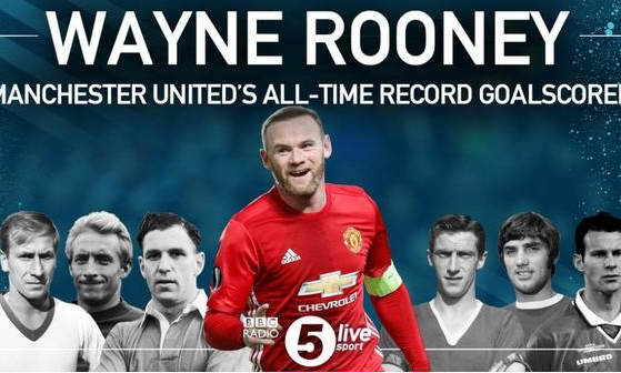 魯尼1夜讓兩大傳奇仰望 穆帥：他是曼聯(lián)傳奇