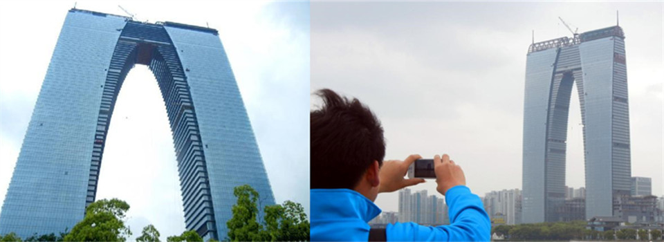 蘇州“秋褲”——東方之門“穿衣”工程結(jié)束