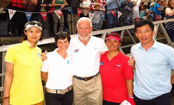 宋坤成就環(huán)球航海偉業(yè) 郭川徐莉佳赴倫敦迎接