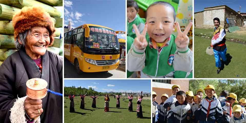 青島援助日喀則二十年帶來“民富城美”