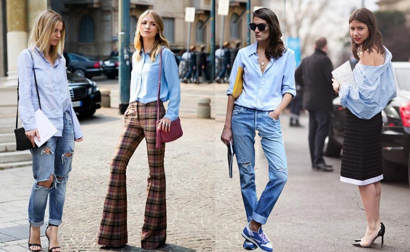 早秋男友襯衫穿起來