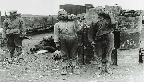 一戰(zhàn)華工從青島赴歐參戰(zhàn) 死亡失蹤2萬人