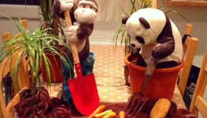 養(yǎng)父創(chuàng)意餐桌擺設(shè) 為孩子營造童話世界