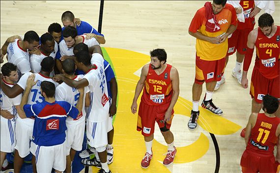 男籃世界杯：最大冷門！西班牙輸法國無緣4強(qiáng)