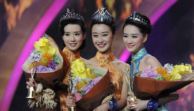 2014“中華小姐”三甲出爐 26歲研究生摘冠