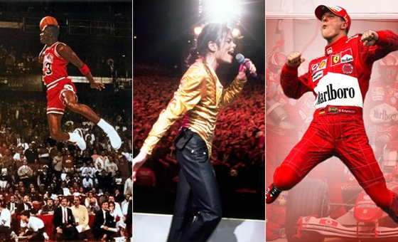 3大邁克爾終極PK：MJ居首 車王喬丹難分伯仲