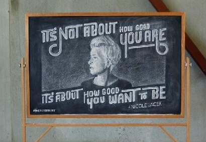 你相信這是用粉筆畫的嗎？