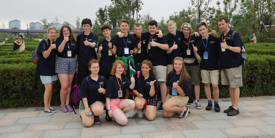 “洋面孔”亮相世園會 風情萬種成就異國美景