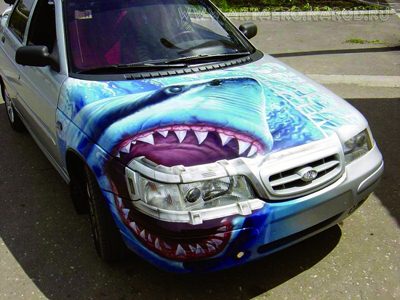 超強(qiáng)眼創(chuàng)意汽車彩繪 超強(qiáng)眼創(chuàng)意汽車彩繪