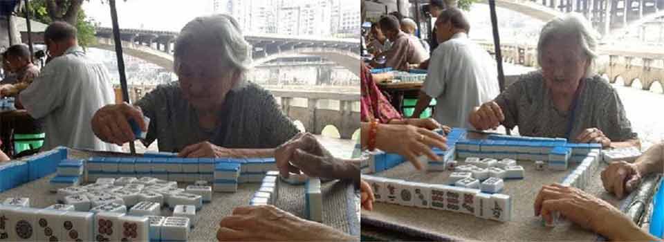 四川96歲麻將婆婆爆紅網(wǎng)絡 喜吃肥肉愛喝酒