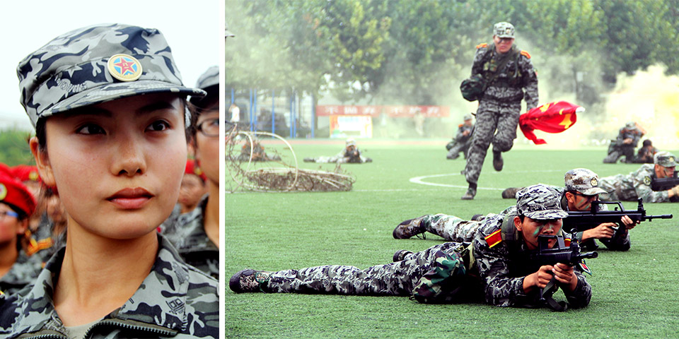 攝影控一周精選：中石大玩轉(zhuǎn)“花樣”閱兵式