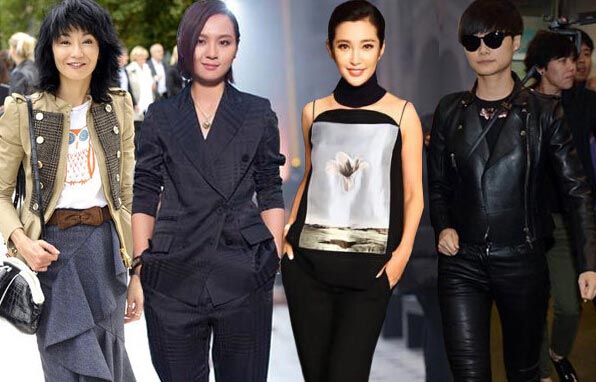 巴黎周中國女星用力過猛？