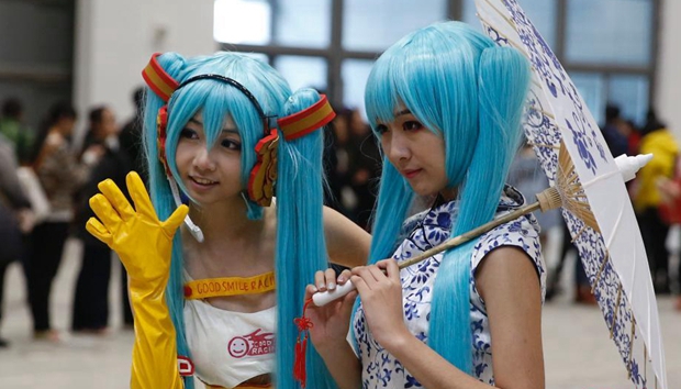 “囧囧有神”動漫展開幕 coser亮相吸睛