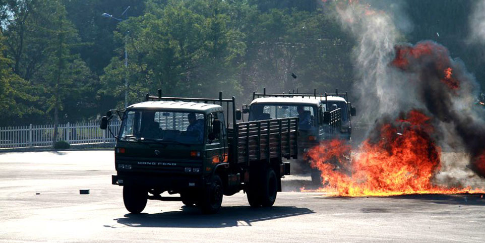 一切向?qū)崙?zhàn)聚焦：北海艦隊(duì)后勤部訓(xùn)練掠影