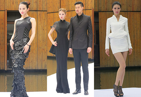 行到水瓊處 且看青島水上時裝秀