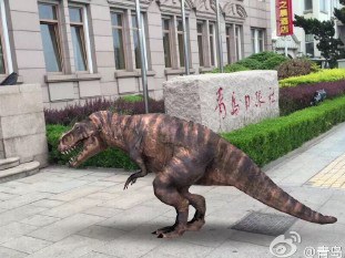 恐龍重生襲擊青島
