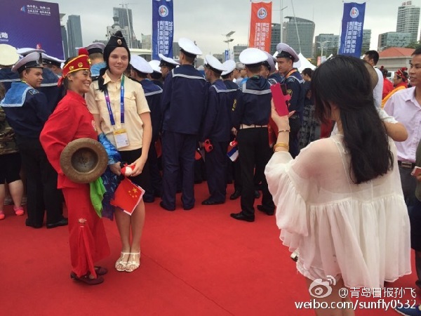 大帆船 俄羅斯 帕拉達(dá) 奧帆中心 8月7日 市民