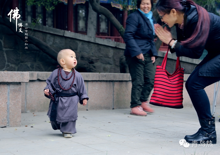 青岛湛山寺最萌小和尚出炉