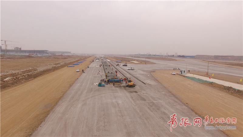 青岛新机场最新进展飞行区进入最核心施工阶段