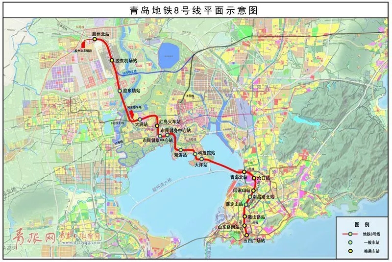 青岛地铁8号线过海段海域段开始施工