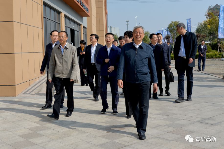 国家保密局局长田静来青岛高新区调研