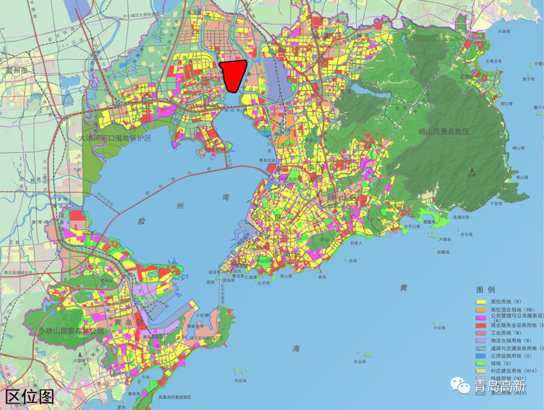青岛高新区区域图片