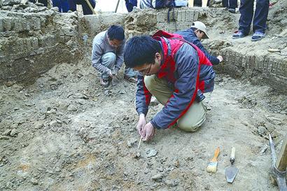 莱西西沙埠古城要建遗址公园出土珍贵瓦当图