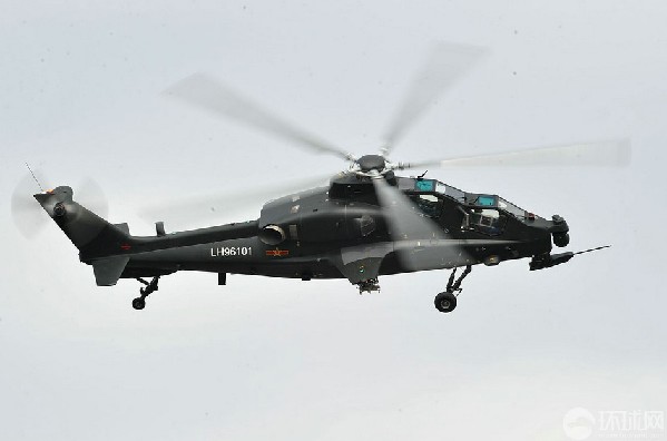 武直10武装直升机倒飞绝技