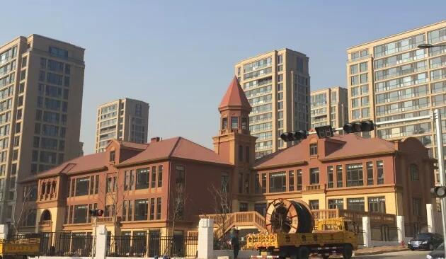 绿城片区两所幼儿园已进入收尾阶段