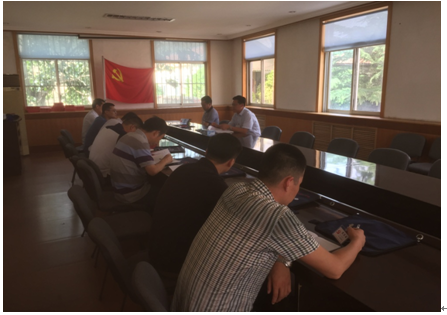(大泽山镇第一党小组开会)
