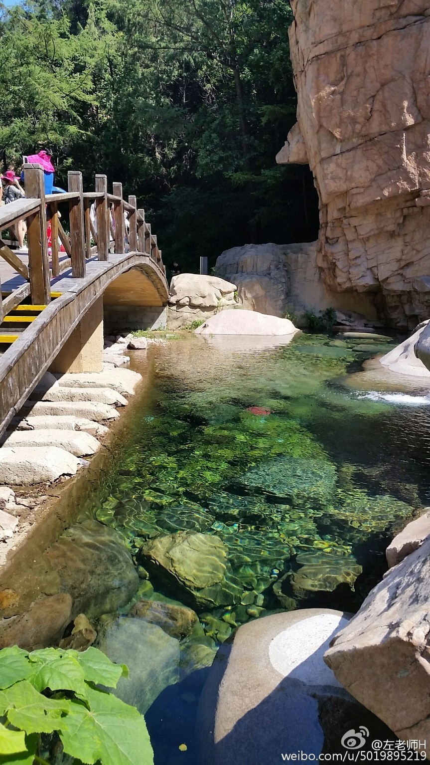 秋游北九水图片